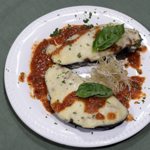 Berenjenas a la napolitana con pollo