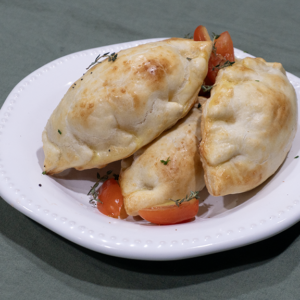 Empanadas de calabaza y queso (masa clásica)