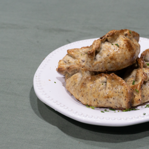 Empanadas de carne (masa integral)