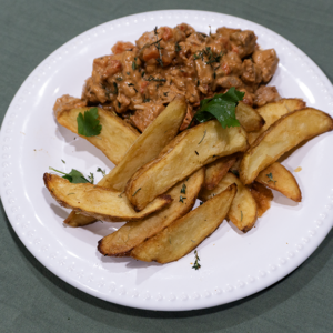Ragout de cerdo con papas