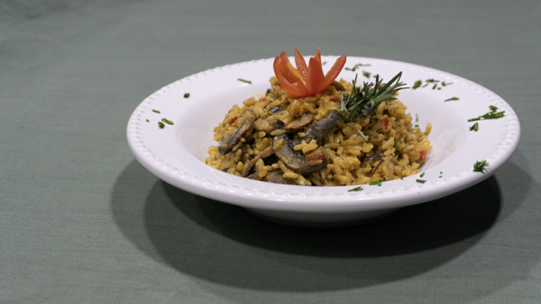 Risotto de hongos portobellos - Imagen 2