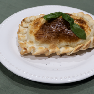 Tarta caprese (masa clásica)