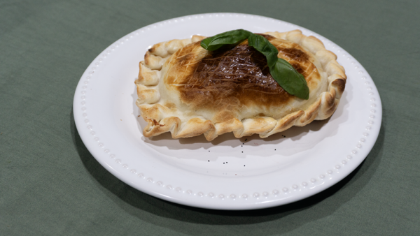 Tarta caprese (masa clásica)