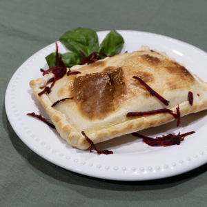 Tarta de calabaza y muzzarella (masa clásica)