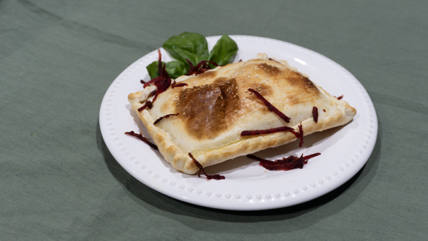 Tarta de calabaza y muzzarella (masa clásica)